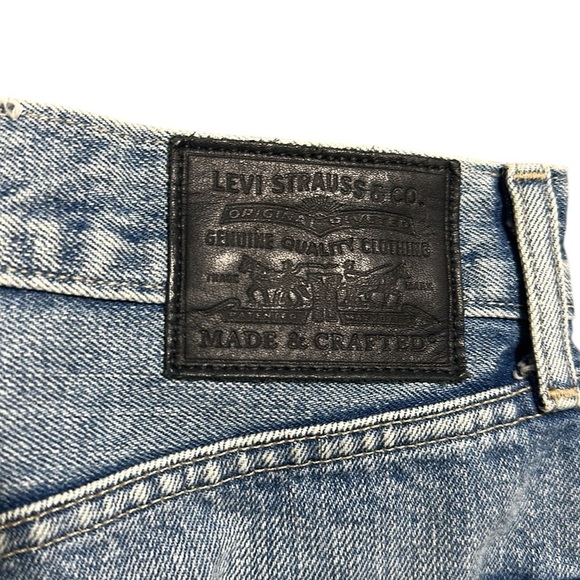 Levis’s Made Crafted The Column Pants Women's Blue Jeans High Rise Size 29/30 - Picture 6 of 14